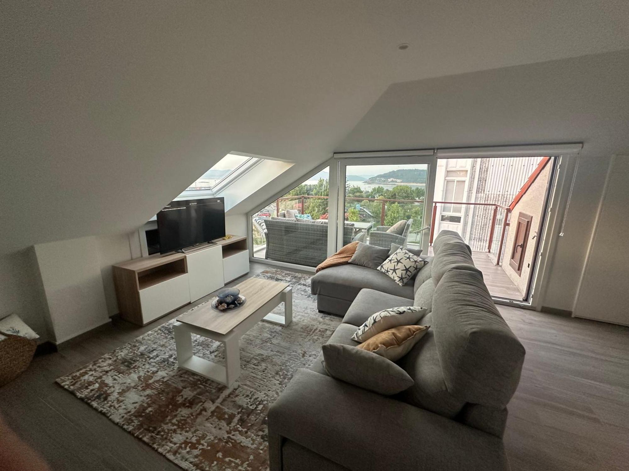 Apartamento Atico Mirando O Mar Porto do Son Exterior foto