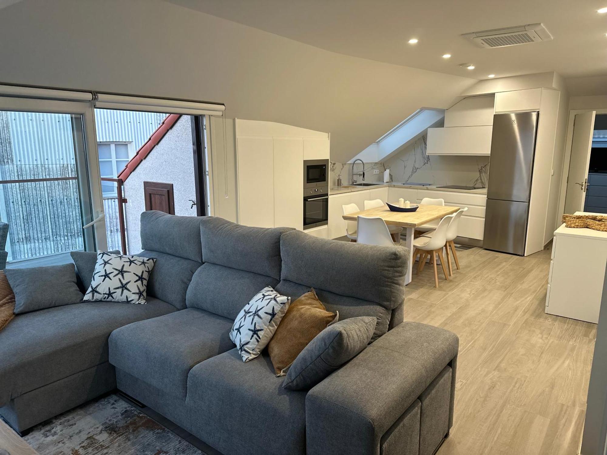 Apartamento Atico Mirando O Mar Porto do Son Exterior foto