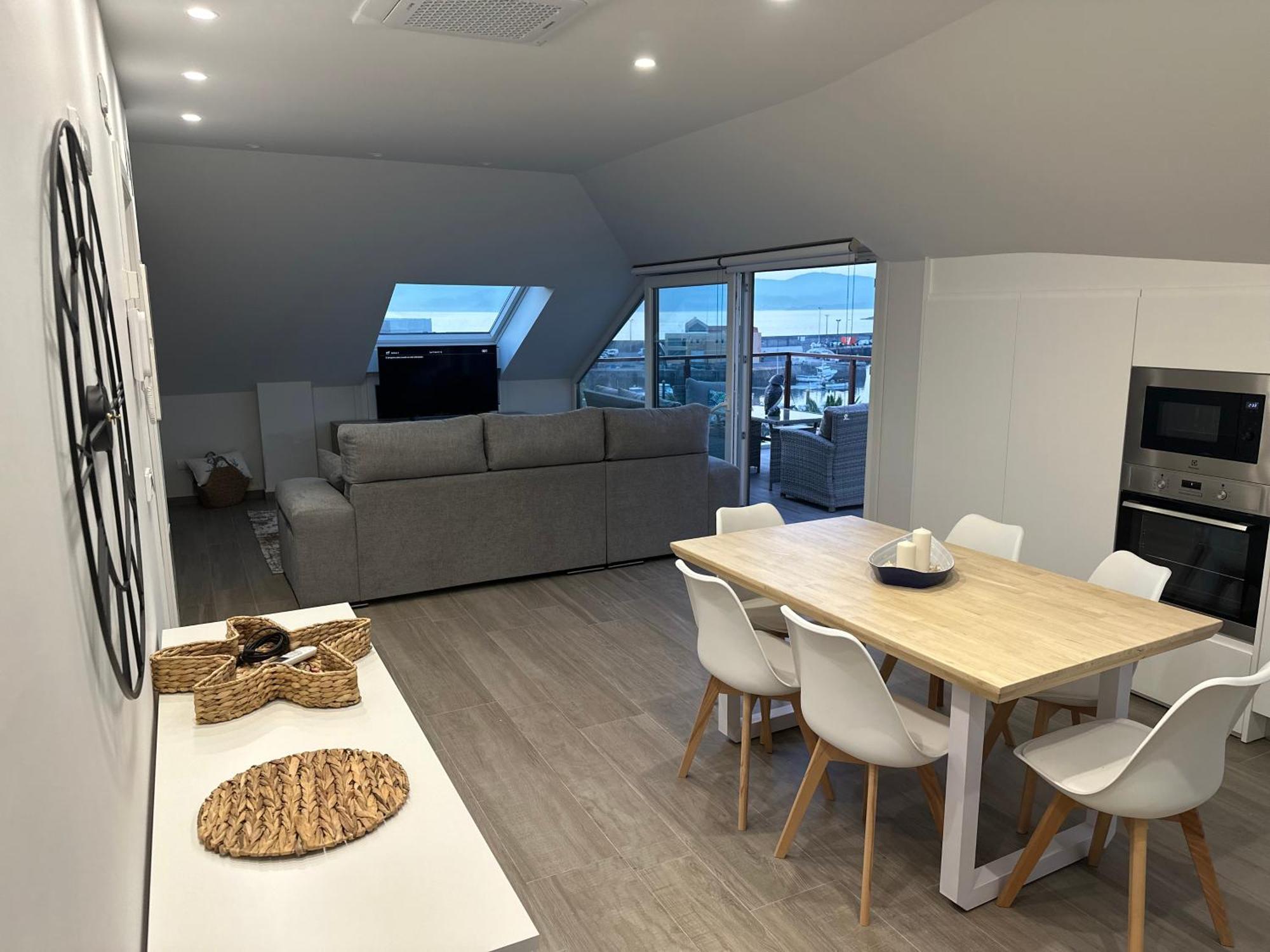 Apartamento Atico Mirando O Mar Porto do Son Exterior foto